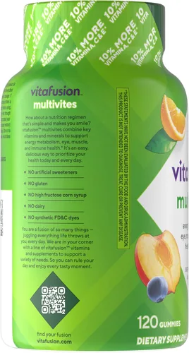 Miniatura 4 de Vitafusion Gomitas de vitaminas para adultos, 120