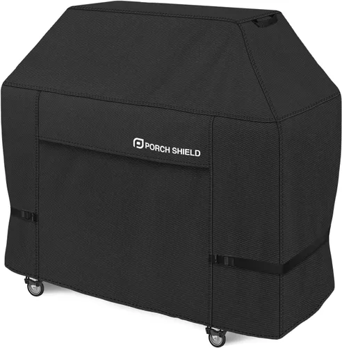 Miniatura 9 de Porch Shield Cubierta de parrilla de gas 600D de 28 pulgadas impermeable y resistente a la decoloración, se adapta a la estación de cocción