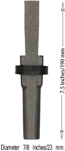 Miniatura 5 de Cuñas de división de rocas, cuñas de piedra pesada, cincel de hierro y herramientas de separación de rocas. Estas herramientas de cuña y plumas