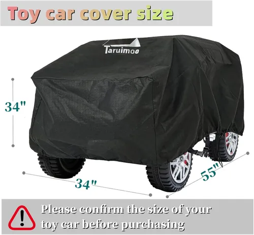 Miniatura 2 de Funda para auto de juguete para niños, resistente al agua, para exteriores, para automóvil eléctrico con pilas, ajuste universal