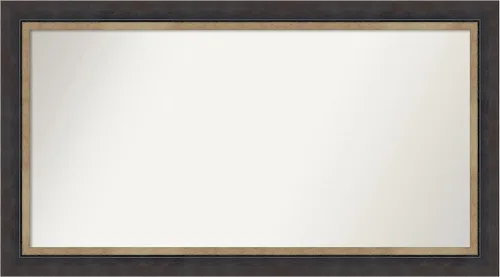 Miniatura 237 de Amanti Art Espejo personalizado, espejo de baño negro Astor, espejo de pared o espejo de tocador de baño sobre el fregadero (25 x 25 pulgadas)