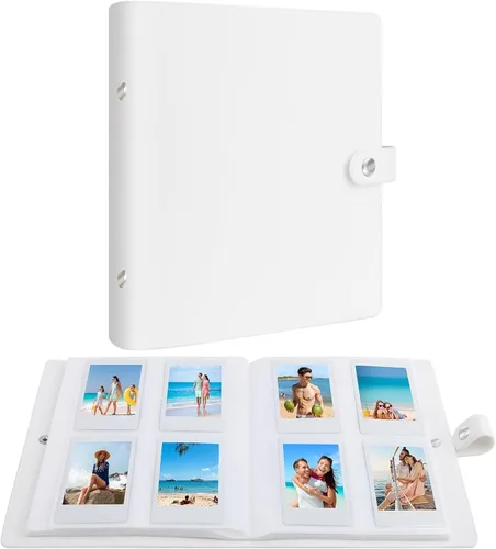 Álbum de fotos instantáneas de 256 bolsillos para Fujifilm Instax Mini 12 11 9 8+ 8 99 40 EVO LiPlay película instantánea, compatible con cámaras