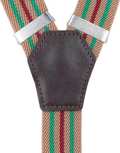 Miniatura 80 de Tirantes para hombre Tirantes elásticos con espalda en Y