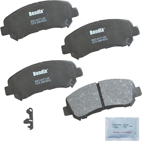 Miniatura 436 de Pastillas de freno delanteras cerámicas Bendix Priority1 CFC2302 para Hyundai Elantra 2021, Sonata 2022-2020, Kia K5 2023-2021