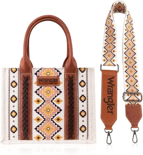 Miniatura 3 de Wrangler Aztec Tote Bag for Women Boho Shoulder Purses and Handbags