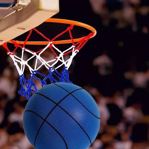 Miniatura 4 de Baloncesto silencioso, balón silencioso para interiores, baloncesto silencioso con asas, baloncesto de espuma silenciosa, baloncesto silencioso