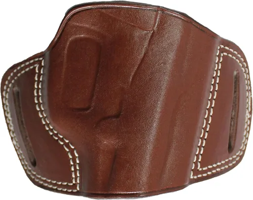 Miniatura 9 de YT HOBBY Funda para pistola de cuero hecha a mano con deslizamiento rápido en la cintura OWB Marrón - mano derecha
