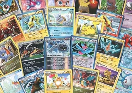 Miniatura 2 de TCG: cartas aleatorias de cada serie, 100 cartas en cada lote más 7 tarjetas de aluminio gratis de bonificación