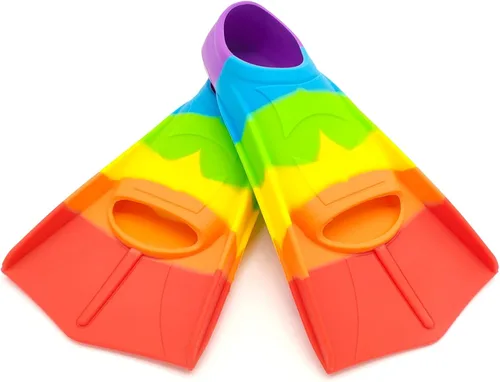 Miniatura 11 de Swimming Training Fins,Comfortable Silicone Flippers for Swimming and Diving,Size Suitable Kids Girls Boys Adult