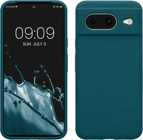 Miniatura 58 de kwmobile Funda compatible con Google Pixel 7 - Funda de silicona TPU con acabado suave - Piedra antigua