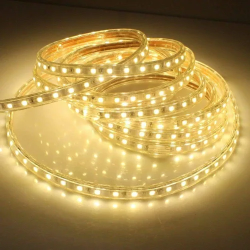 Miniatura 7 de Tira de luces LED, resistente al agua, SMD 5050, cuerda LED para iluminación al aire libre, 60 LEDs/m, tira de luz LED cortable, iluminación Blanco