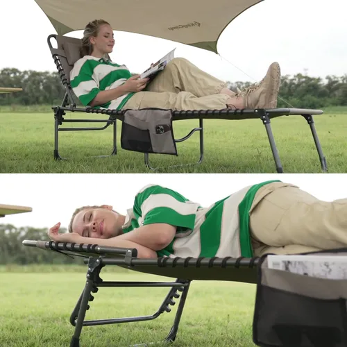 Miniatura 6 de KingCamp Folding Outdoor Chaise Lounge