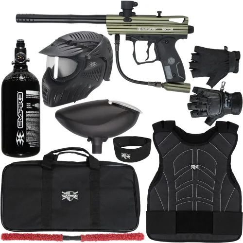 Miniatura 10 de Action Village Kingman Spyder Victor Protector Pistola Paintball Kit Kit Protector 2 Gloss Teal