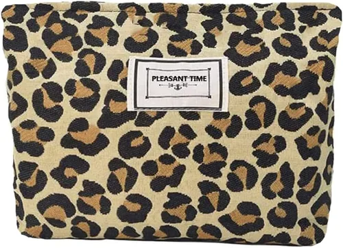 Miniatura 55 de SxoSyo Bolsas de cosméticos para mujer, bolsa de maquillaje grande, bolsa de viaje con cremallera, organizador de brochas de maquillaje para regalos