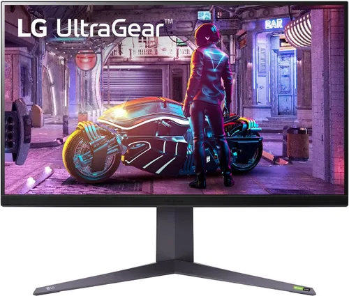 LG Ultragear FHD - Monitor para juegos de 32 pulgadas 32GN50R, VA 5ms (GtG) con compatibilidad HDR 10, NVIDIA G-SYNC y AMD FreeSync Premium, 165Hz,