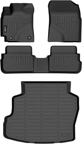 Miniatura 29 de Alfombrillas y revestimiento para maletero para Jeep Grand Cherokee L 2021-2025 (6 pasajeros, sin consola central) con respaldo, revestimientos