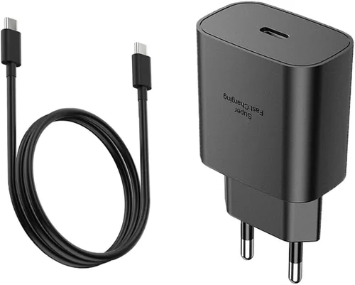 Miniatura 8 de 25 W europeo USB tipo C cargador súper rápido Europa adaptador de viaje bloque de enchufe para Samsung Galaxy S26 S25 S24 S23 S22 S21 Ultra Plus A25