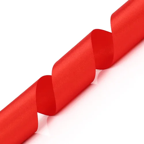 Miniatura 3 de Nsilu Cinta de satén de 25 yardas de 1-1/2 pulgadas de ancho adecuada para bodas, fiestas y cajas de regalo (rojo, 1-1/2 pulgadas)