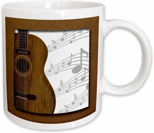 Miniatura 10 de 3D Rose 149974_4 - Taza de cerámica de dos tonos, 11 onzas, negro/blanco