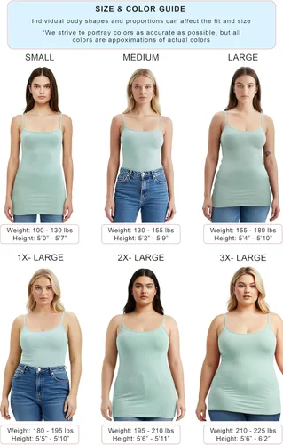 Miniatura 144 de Emmalise Camisola larga casual básica para mujer, con tirantes ajustables, top en capas