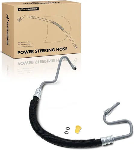 Miniatura 12 de A-Premium Conjunto de manguera de presión de dirección asistida compatible con GMC, Chevrolet, modelos Cadillac - Silverado 1500 2500 3500