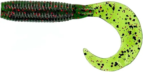 Miniatura 6 de Yamamoto 5 Señuelos Single Tail Grub Swimbait de Plástico Suave para Pesca Deportiva con Acción de Rizado de Cola - Paquete de 20