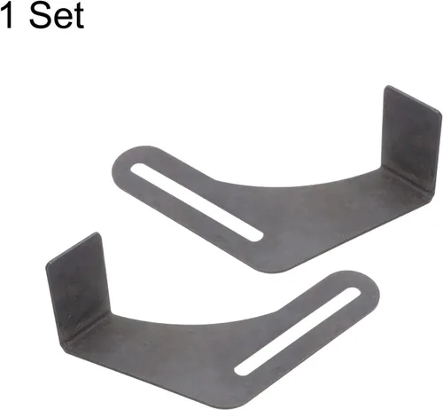 Miniatura 3 de HARFINGTON Juego de 2 piezas de herramientas para amoladora de banco, soporte de acero al carbono de 9.84 pulgadas, con tornillo para amoladora