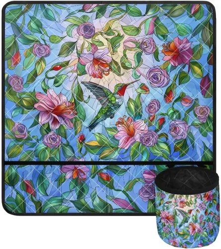 Miniatura 28 de Tapetes para máquina de coser de girasol y colibrí para mesa con bolsillos, para máquinas de coser de Acción de Gracias, alfombrillas para reducir