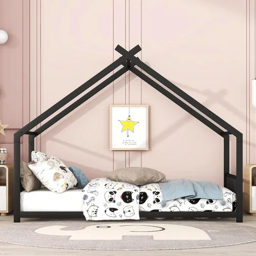 Miniatura 3 de SOFTSEA Marco de cama de metal doble para niños