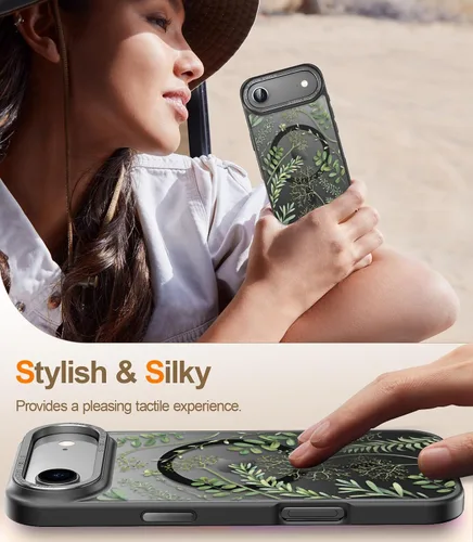 Miniatura 524 de Goodon para iPhone 15 Pro Max con protector de pantalla de privacidad, compatible con Magsafe, funda translúcida mate a prueba de golpes - Linda