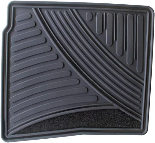 Miniatura 5 de Juego completo de alfombrillas para Nissan Sentra OEM originales para todo tipo de clima, resistentes (2014, 2015, 2016, 2017, 2018, 2019) (negro)