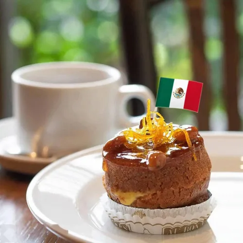 Miniatura 3 de Paquete de 100 banderas de México con palillos de dientes mexicanos, palillos mini para cupcakes, decoración de país, palillos para fiestas