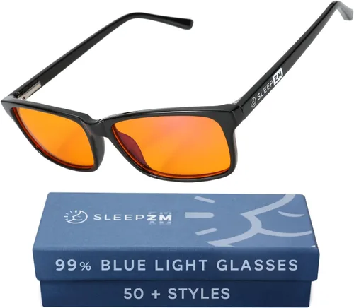 Miniatura 20 de Sleep ZM Blue Light Blocking & Light Sensitivity Glasses - 8 Lens Types for Comfort, Relaxation, Sleep & Relief