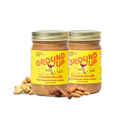 Miniatura 17 de Ground Up Mantequilla de almendras y anacardos - cardamomo de miel con semillas de chía - Sin maní, sin lácteos, sin gluten, vegana - 1 tarro de 12