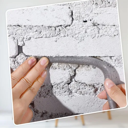 Miniatura 7 de Tondiamo Caulk Saver Varilla de Respaldo de Espuma Relleno de Huecos Cuerda de Concreto Sellador Gris Varilla de Respaldo para Cerca Pared Hueco