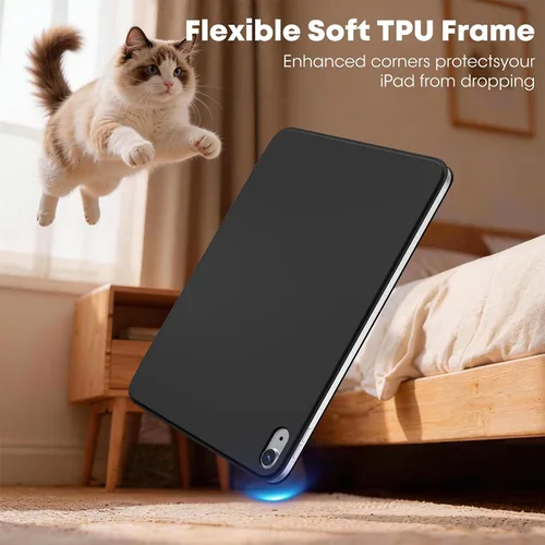 Miniatura 6 de Kenke Funda magnética desmontable para iPad A16/10ª generación de 11/10.9 pulgadas 2025/2022, funda magnética desmontable para iPad con soporte