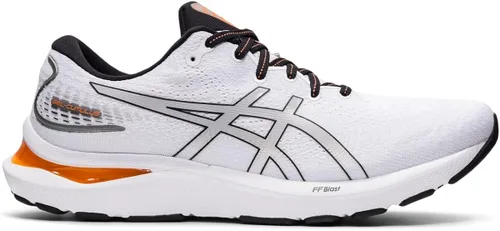 Miniatura 4 de ASICS Gel-Cumulus 24 - Tenis de correr para hombre, NegroNaranja