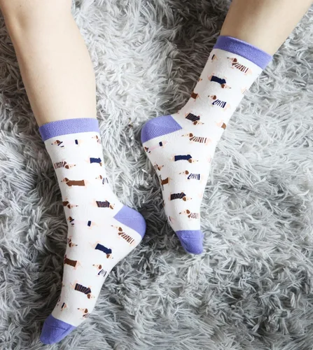 Miniatura 5 de Haute Dachshund - Calcetines casuales para perro