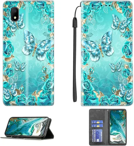 Miniatura 383 de Funda para Moto One Zoom compatible con Motorola One Zoom Phone Case Flip Stand Cover Magnetic Close YHD