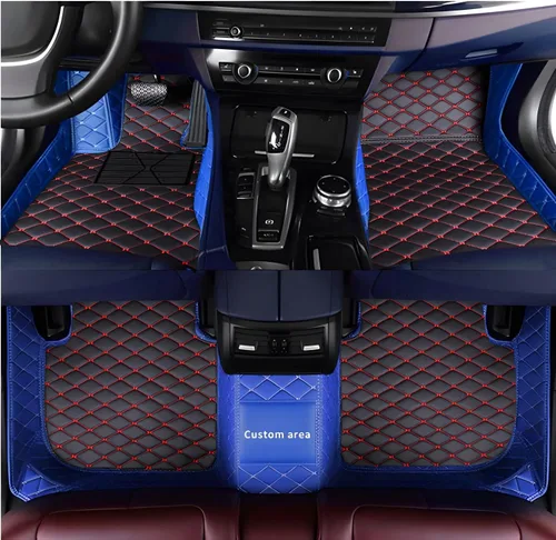 Miniatura 5 de MAEVEN Alfombrillas de cuero personalizadas para automóvil, compatibles con sedanes, autos deportivos, SUV, camiones, protección de cobertura
