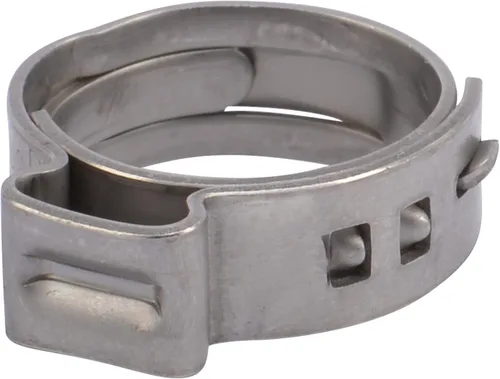 Miniatura 6 de SharkBite - Anillo de abrazadera de 1/2 pulgada, accesorios de fontanería de acero inoxidable, tubo PEX, PE-RT, UC953A