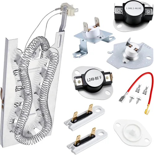 MEDX700XW0 MEDB835DW4 MED9800TQ0 Elemento calefactor para secadora Maytag Epic z Bravos MEDB855DC4 MEDB765FW0 MEDX500XW0 MED9700SQ0 MED3500FW1