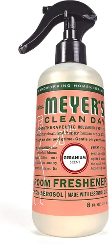 Miniatura 3 de Mrs. Meyer's Clean Day Ambientador en Spray para Habitaciones, Aroma de Geranio, 8 Fl oz (Paquete de 1)