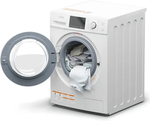 Miniatura 4 de KoolMore Combo de lavadora y secadora de carga frontal 2 en 1, 2.7 pies cúbicos, para apartamento, dormitorio, RV, 16 ciclos de lavado y 4 ciclos