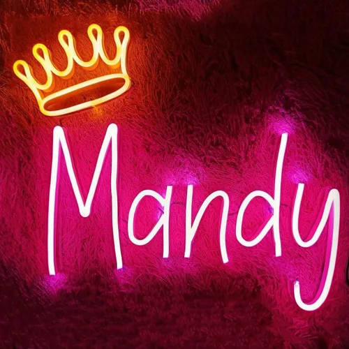 Miniatura 4 de CiCiYours - Letreros de neón LED, hechos a mano, para boda, fiesta de cumpleaños, hogar, habitación, tienda, logotipo, bar, novia, regalos, nombre