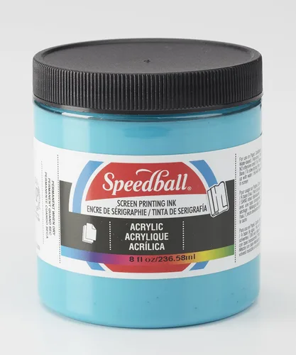 Miniatura 23 de Speedball, 4630, Tinta acrílica para impresión de pantalla, 8 fl oz. 237 ml, Violeta