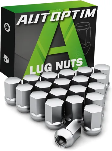 Miniatura 12 de AUTOPTIM Tuercas negras 9/16-18 – Reemplazo para Dodge Ram 1500 2002-2010, Dodge Durango 2004-2009, 20 piezas de altura de 1.54 pulgadas, hexagonal