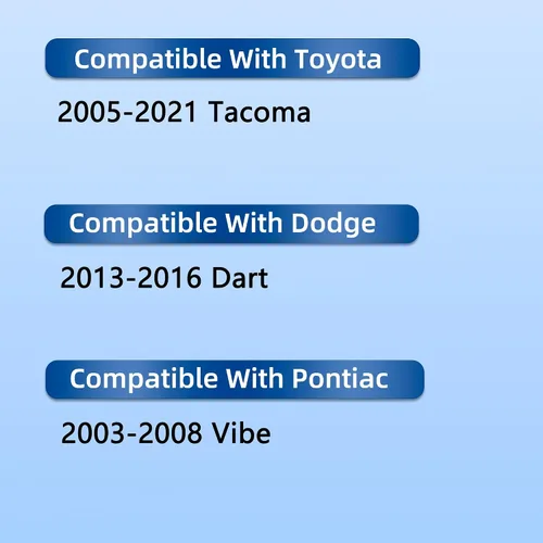 Miniatura 2 de CF10374 - Filtro de aire de cabina para Toyota Tacoma 2005-2021, Dodge Dart, Pontiac Vibe con carbón activado, 2003 2004 2005 2006 2007 2008 2009