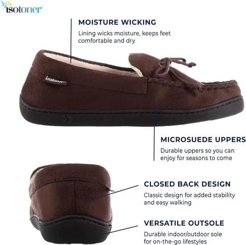 Miniatura 2 de isotoner - Mocasín de espuma viscoelástica con puntada de gel para hombre