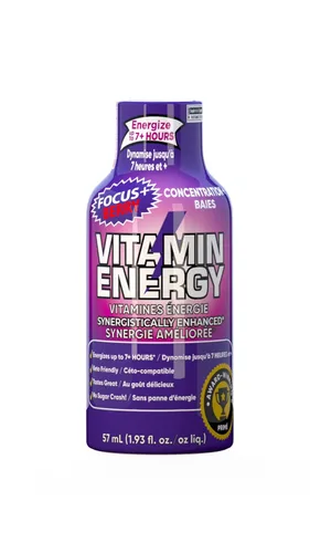 Miniatura 2 de Vitamin Energy Immune+ Extra Strength Energy Shot Army Orange 10 unidades, 260 mg de cafeína natural, vitaminas B, citicolina, té verde, apoyo